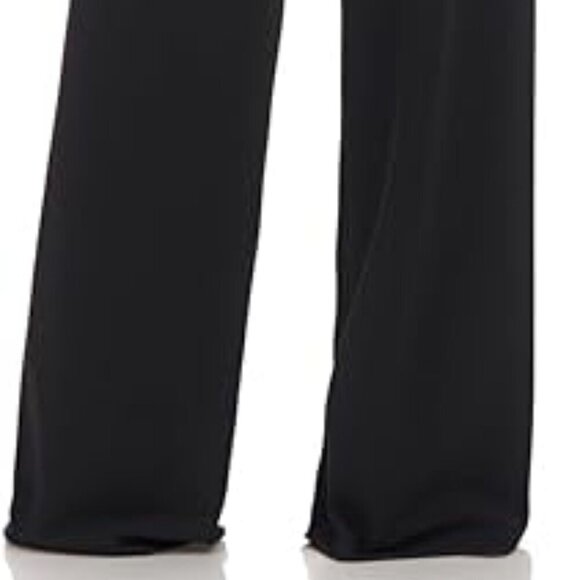 JS Collections Black Lilith One-Shoulder Wide Leg Jumpsuit - Picture 4 of 7